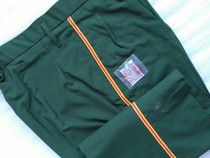Old spring and autumn pants 87 olive green pants cadre breathable anti - wrinkle speed - dried pants are recommended