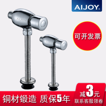 AIJOY copper urinal flush valve hand-pressed urinal self-closing Flushing Valve toilet urinal switch delay