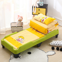 Kindergarten quilt three-piece cotton children quilt cotton quilt cover baby nap cot six-piece Frog
