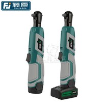 Fujiwara lithium ratchet wrench large torque 3 8 inch right angle powerful wind gun portable rechargeable car repair tool