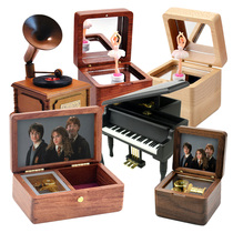 Japanese sankyo movement Harry Potter Music Box gold-plated clockwork music box Christmas New Year birthday gift