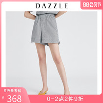 Dazzle Desu new loose and comfortable striped shorts for women 2g2q1012s