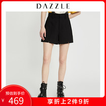 DAZZLE Landscape Autumn and Winter Clothes New Style Simple, Comfortable and Body-Shaping Type A Shorts 2F3Q1261A