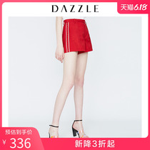 Dazzle Disu summer wear new simple splicing thin trousers easy to wear casual shorts 2f2q131h