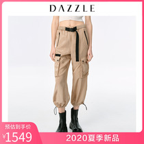 Dazzle Disu 2020 summer wear new style of tooling sports wrinkle resistant legging casual pants for women 2c2q421n