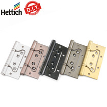 Heidi Poetry stainless steel flat open primary-secondary hinge house door wooden door hardware bearing mute 4-inch 5-inch thickened door foldout