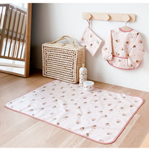 INS Korean version cherry baby Urine Mat baby waterproof and breathable washable Anti-leakage mattress Overnight Pee Cushion Aunt Mat