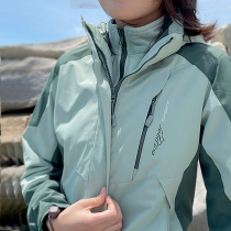 Enter Tibet outdoor waterproof rainproof windproof fleece jacket jacket men and women three in one winter removable Velvet