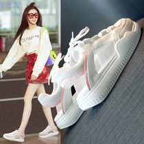 Star's same sports sandals women's shoes summer 2020 new women's Korean version of the shoes with fairy Hong Kong flavor flat bottomed women's shoes