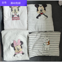 Foreign Trade Original Single Spring Autumn Baby Pure Cotton Clip Cotton Cartoon Small Quilt Small Blanket Day Goose Down Clips Cotton Quilt