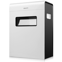 Deli 9921 shredder flat series four-level confidential single shredding 6 sheets continuous shredding 5 minutes to do