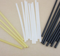 7MM rubber strip glue stick high quality hot melt glue gun accessories sticky environmental protection all transparent black Yellow