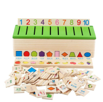 Intelligence development beneficial intelligence wooden childrens early education toys kindergarten students knowledge classification box shape animals