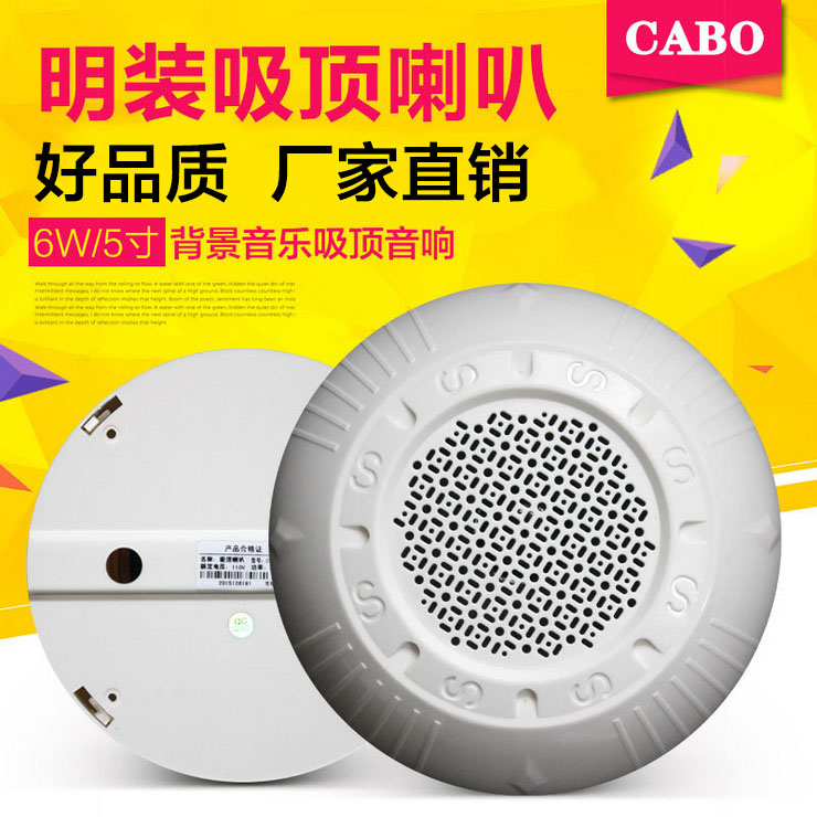 6 73 Cabo Jiabao Ks 811 Surface Mounted Ceiling Speaker