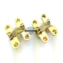Folding hinge special cross hinge hidden cross hinge furniture invisible flip hinge