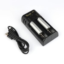 New product lithium battery charging set 14500 charger 850mAh double section charger current switchable