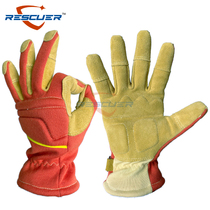 17 type rescue gloves firefighters emergency mountain road rescue National Standard thick fire retardant