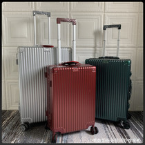 MYER right angle aluminum box ultra light mute trolley box password luggage boarding bag 20 22 24 26 inch