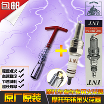 Qianjiang accessories Benali Huanglong 300 BJ300 600 spring breeze 650NK GW250 Iridium spark plug