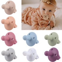 New baby toddler smiles and paffles to soothe baby silicone bites portable ultrasoft sleeping paddle