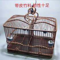 Holding cages large row cages Jade birds soybeans bamboo birds handmade square cages Red Acacia birdhouses new bamboo cages