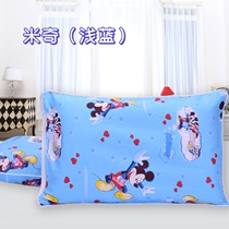 Pillow core pillowcase childrens pillow 1-3-6 years old kindergarten baby shaped pillow neck protection anti-bias head cotton cartoon