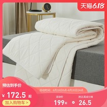 Natural latex mattress protection mattress mattress mattress Simmons summer mattress thin anti slip mattress y
