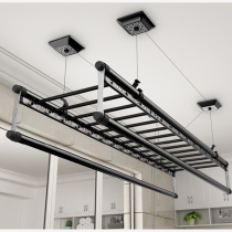 Thickened balcony drying rack lifting hand crank manual clothes double rod type home indoor top clothing fashion Good Wife