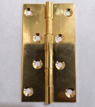 Special Size Pure Copper Dark Hinge Imitation Ancient Hinge Rocking Leather Screen Concealed Screw Folding Wardrobe Five Gold Accessories Cabinet Door