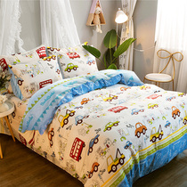 Customized children's quilt cover single piece cotton 1.2m1.5 meters baby baby child cartoon kindergarten quilt cover cute