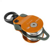 Universal double pulley fire rescue climbing new anti-fall parts