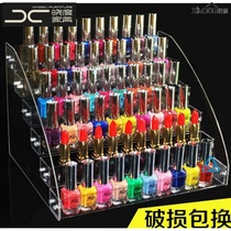 Plaid nail nail polish display rack floor-to-ceiling product cabinet rack rack glue Wall