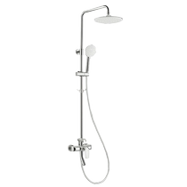 Farnsa Bathroom Home Shower Triple Water Shower Easy Cleaning Full Copper Bath Shower Shower Spray F2M9032SC