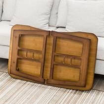 Bed folding computer desk Kang table Japanese small coffee table household small square table tatami low table desk floating window table