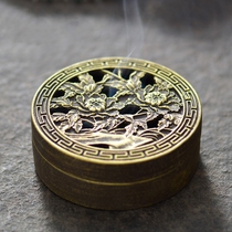 Plate incense burner Household sandalwood stove Indoor living room Creative personality bathroom study aromatherapy stove