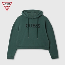 GUESS2020新款秋女士时尚字母LOGO连帽套头卫衣-Q0FQ47R2Q42-TKG