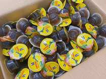 Hong Kong Style Fuji Sen Sen Fruit pulp Lemon Tea Jelly Pudding Casual snack 500g Vitamin C black tea flavor