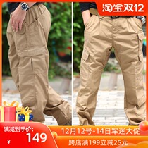 No thief WZJP outdoor 511 military fans male combat tactics trousers overalls anti-scratch anti-fouling multi-bag military pants 74273
