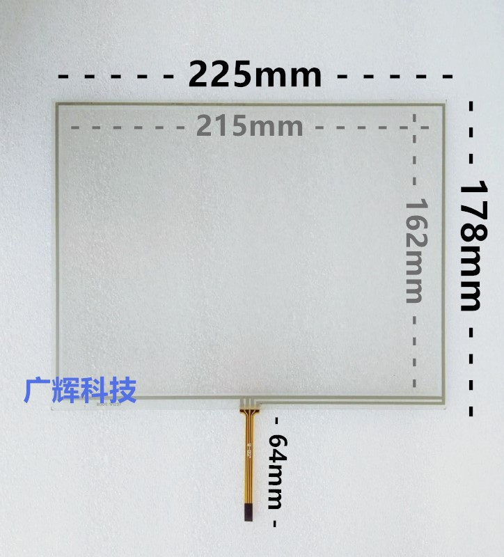 10.4-inch 4-Wire Resistive Touch Screen