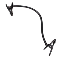 Double head magic tube connected with large iron clamp multifunctional auxiliary flat mouth reflecting panel vigorous clamping of photographic equipment accessories