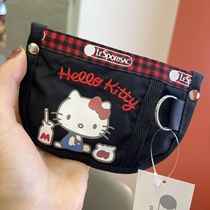 Nix Royo 2021 Hot Sell Hang Key Bag Semi-circular Zero Money Coin Swipe Bag Cartoon Printed Kitten