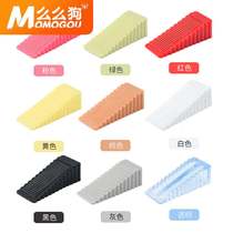 Creative door gear anti-collision door blocking top door device Anti-wind door card fixed door plug plug free hole door suction anti-pinch hand 