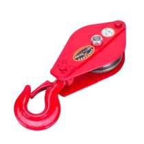 GB bearing lifting pulley fixed pulley block 0 5-10 tons hook ring manual labor-saving hanging line pulley