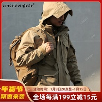 Emerson Wright Warmer Three-in All-Weather Jacket Windproof Waterproof Warm Double Jacket Two-piece Suit