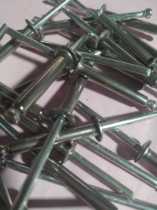 304 stainless steel blind rivet GB12618 4-6 4-core iron decorative nail open flat round head pull Rivet