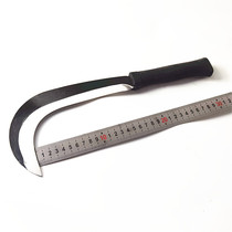 Yangjiang hook sickle small hackerel outdoor agricultural garden pruning knife bamboo knife imported manganese steel chopping knife sickle mowing grass