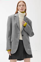 UK direct mail arket oversized wool all wool suit 240040-166q