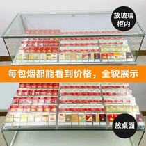 Smoke display rack Convenience store tilt-up smoke cabinet display cabinet hand cabinet for smoke cabinet disassembly and assembly built-in shelf transparent