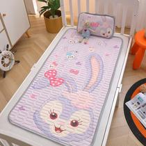 ins Star Delu childrens latex mat for kindergarten special baby Baby can be breathable sweat-absorbing ice silk summer