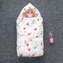 Cischilds newborn baby cuddled by newborn spring and autumn mulberry silk bag by autumn and winter baby swaddle